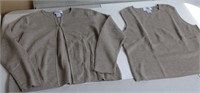 Pendleton Womans Sweater Set Large
