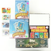 1980s & 2000s Topps Baseball Sets (Sealed)
