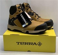 Sz 11 Men's Terra Safety Boots - NEW $260