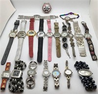 Bag Of Misc. Watches Incl. Peck & Peck & Brighton