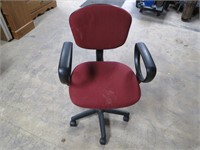Rolling office chair.