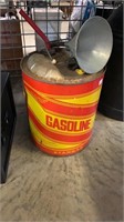 Vtg Gasoline Can