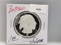 1oz .999 Silver Buffalo Round