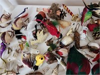 Antique & Vintage Christmas Birds Ornaments