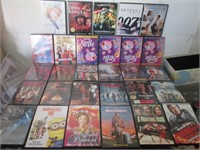 LARGE LOT ASSORTED DVDs