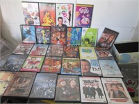 LARGE LOT ASSORTED DVDS