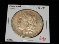 1879 Morgan $1 XF/AU