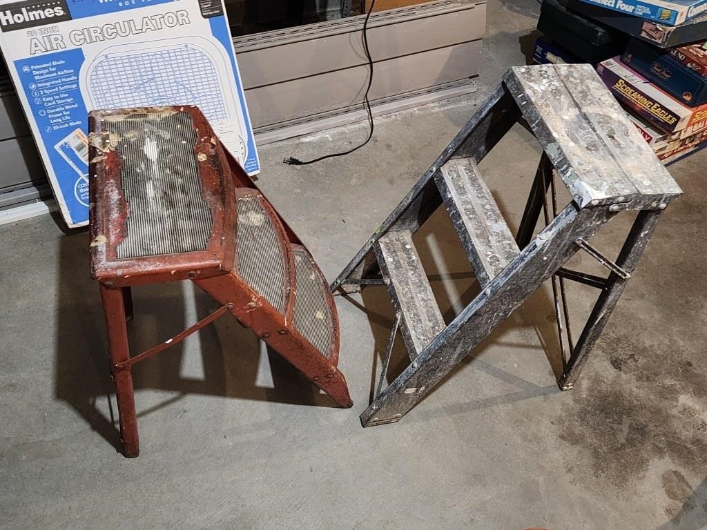 2 Small Step Ladders