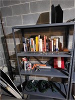 6'x3'x15" Metal Shelf and all Contents
