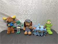 Misc assortment of stuffed animals