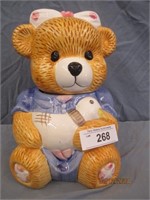 Cuddling Bear Cookie Jar