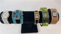 (5) LADIES FASHION WATCHES