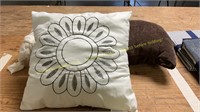 Decorative Pillows (1 Ripped)