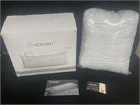 Hokeki Luxury Body Pillow 20” by 54” White