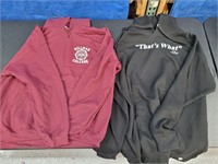 Lot of 2 Hoodies - Movies TV Music & more Size XL