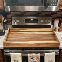 lukar Noodle Board Stove Cover, Wood Stove Top Cov