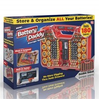 Ontel Battery Daddy - Battery Organizer Storage