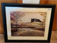 Country Barn Art by Ruane Manning, 22" x 18"