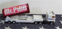 Vintage ERTL Mr. Pibb Stunt Thrill Show Semi Truck
