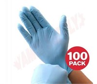 Basic Hybrid Nitrile-Vinyl Disposable Exam Gloves