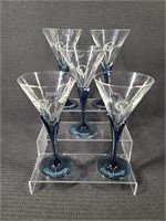 Courvoisier Tulip Martini Glasses