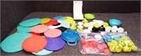 Misc. New Tupperware - Lids, Shakers, & More