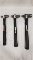 NEW Stanley Ball Peen Hammer Set - 3pk P13D