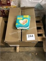 1 CTN PAMPERS DIAPERS SIZE 1