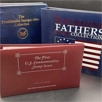 3 Binders of U.S. Collectible Stamps