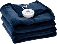 Retail$80 Electric Heated Throw Blanket