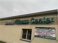 Summit Fitness Outdoor Lighted Sign