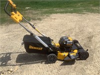 New DeWalt Lawn Mower w/Batteries & Charger