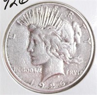 1926-S Peace Dollar