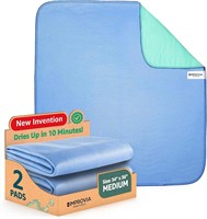 IMPR Washable Underpads  34x36 (Pack of 2)