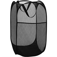 Strong Mesh Pop-up Laundry Hamper Basket with