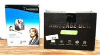 Massage Gun & Plantronics Wireless Office Headset