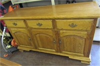 Oak Side Cabinet