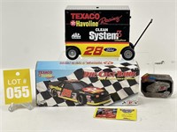 Texaco Racing Car, Team Cart, Buckle & Card