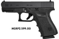 GLOCK G25 G3 380ACP 15+1 4" FS #