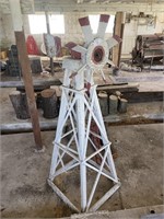 6FT LAWN WIND MILL - WOOD