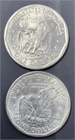 Susan B Anthony Dollar Pair