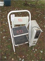 Step Ladders, Electric Heater