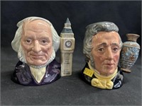 Two Royal Doulton Toby Mugs