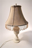 ALABASTER TABLE LAMP