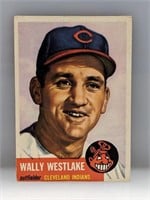1953 Topps #192 Wally Westlake Cleveland Indians