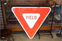 Reflective Yield Sign