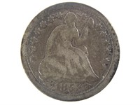 1853-O Seated Half Dime with Arrows