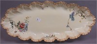 A 24" oval fish platter marked Limoges