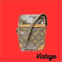 Louis Vuitton Shoulder Bag Danube Brown Monogram