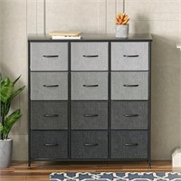 LLappuil 12 Drawers Dresser for Bedroom, Fabric Dr